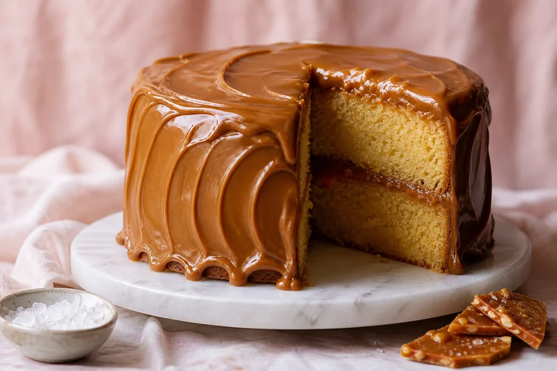 Brittney's caramel cake — Cake by the Pound